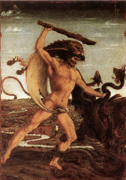 Hercules and the Hydra - Antonio del Pollaiolo Hercules and the Hydra - Antonio del Pollaiolo