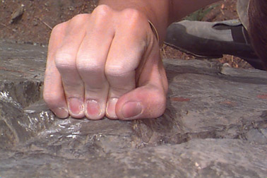 An example of crimping
