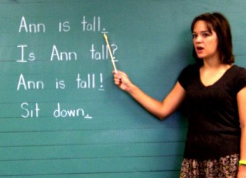 Assume that your audience is at above kindergarten level
