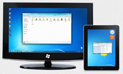 PC and iPad