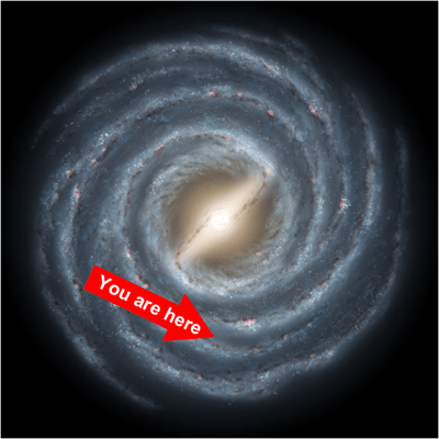 The unfashionable end of the western spiral arm of the Galaxy