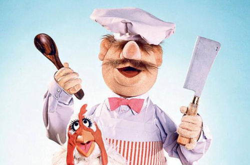 Chickie in dee Basget! Ing vurn spuur dee Chickie, Uun yeh vurn spay dee Basget!