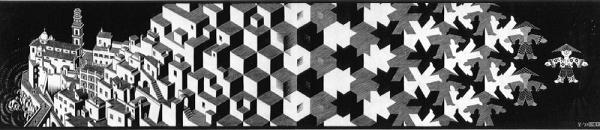 Escher applies to most aspects of human endeavour