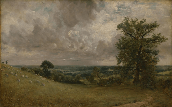 John Constable - West End fields [see Acknowledgements for Image Credit]