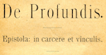 De profundis