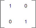 Matrix Identity Matrix Identity