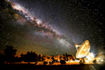 Radio telescope Milky Way