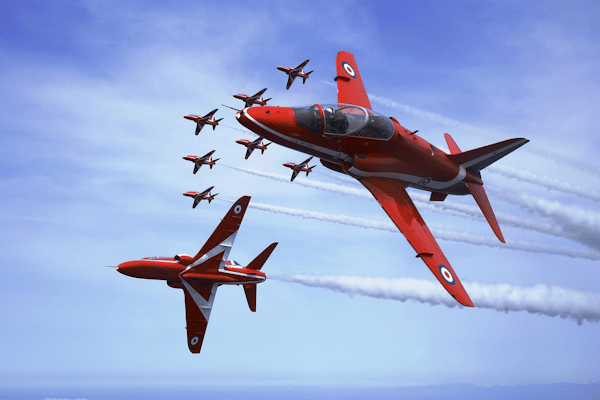 The Red Arrows [see Acknowledgements for Image Credit]