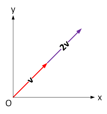 Scalar multiplication of a Vector Scalar multiplication of a Vector