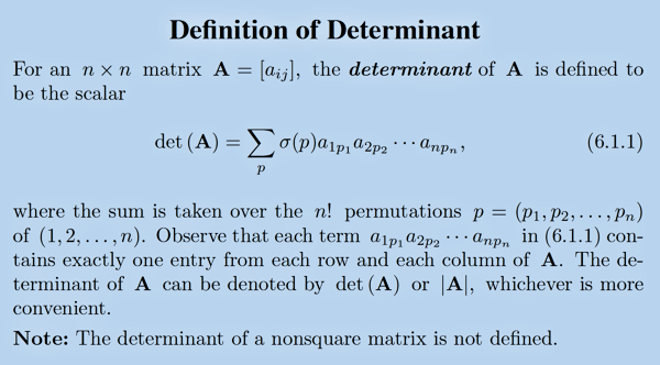 Determinant definition [see Acknowledgements for Image Credit]