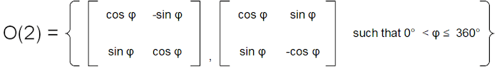 O(2) definition II