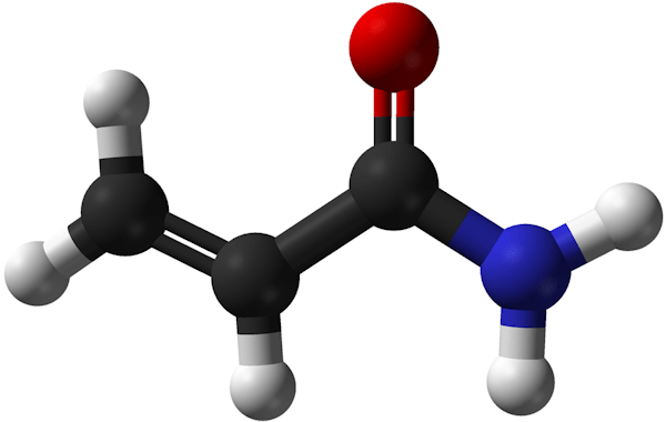 Acrylamide [borrowed from Wikipedia]
