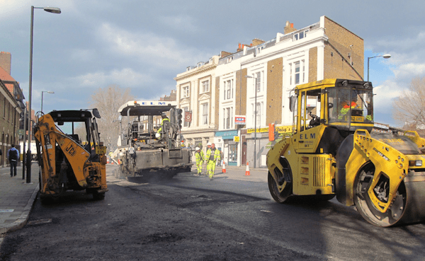 More roadworks More roadworks