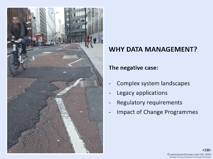 Why Data Management? (Click to view a full-size version as a PDF in a new window). Why Data Management? (Click to view a full-size version as a PDF in a new window).