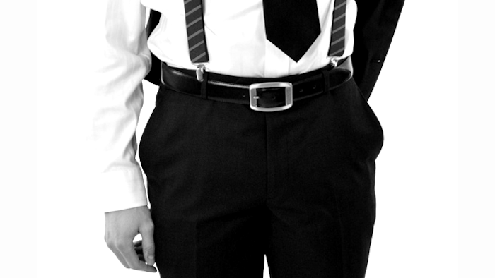 Belt and Braces [or suspenders if you are from the US, which has quite a different connotation in the UK!]