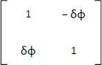 Infinitesimal rotation matrix Infinitesimal rotation matrix