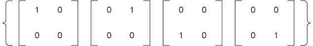 M2(R) basis M2(R) basis