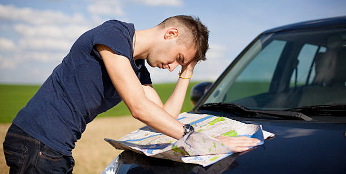 Confusing map reading