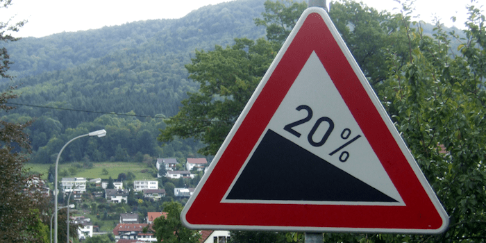 Warning! Right-angled triangle ahead.