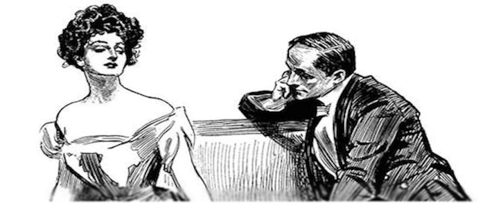 Irene Adler and Sherlock Holmes