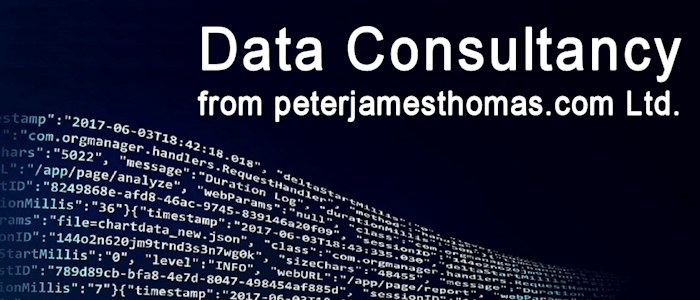 Data Consultancy from peterjamesthomas.com Ltd.