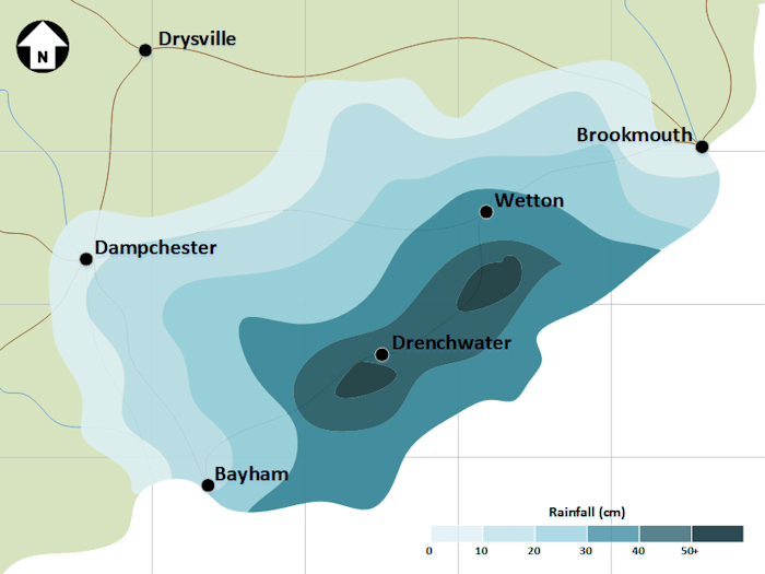 Rainfall intensity